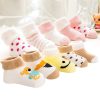Set 5 Đôi Tất Len Xù Thu Đông Cho Bé Siêu Ấm 0-3 Tuổi T70