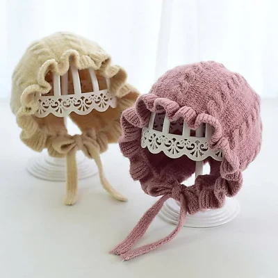 Mũ Len Cho Bé Trai Bé Gái 6-36 Tháng Tai Bèo M18 - Ảnh 6