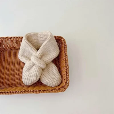Khăn Choàng Cổ Giữ Ấm Mùa Đông Cho Bé 0 - 5 Tuổi Mẫu Trơn K66 - Ảnh 3