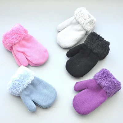 Bao Tay Len Viền Lông Cho Bé Mùa Đông 1-3 Tuổi GB16 - Ảnh 5