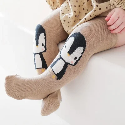 Set 5 Đôi Tất Chống Trơn Trượt Thu Đông Cao Cổ Cho Bé 0-5 Tuổi Mẫu Họa Tiết Hoạt Hình T35 - Ảnh 10