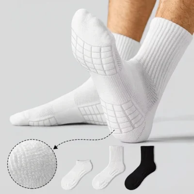 Set 5 Đôi Tất Lưới Chống Trượt Thể Thao Cho Nam Nữ TX04 - Ảnh 10