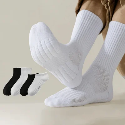 Set 5 Đôi Tất Lưới Chống Trượt Thể Thao Cho Nam Nữ TX04 - Ảnh 2